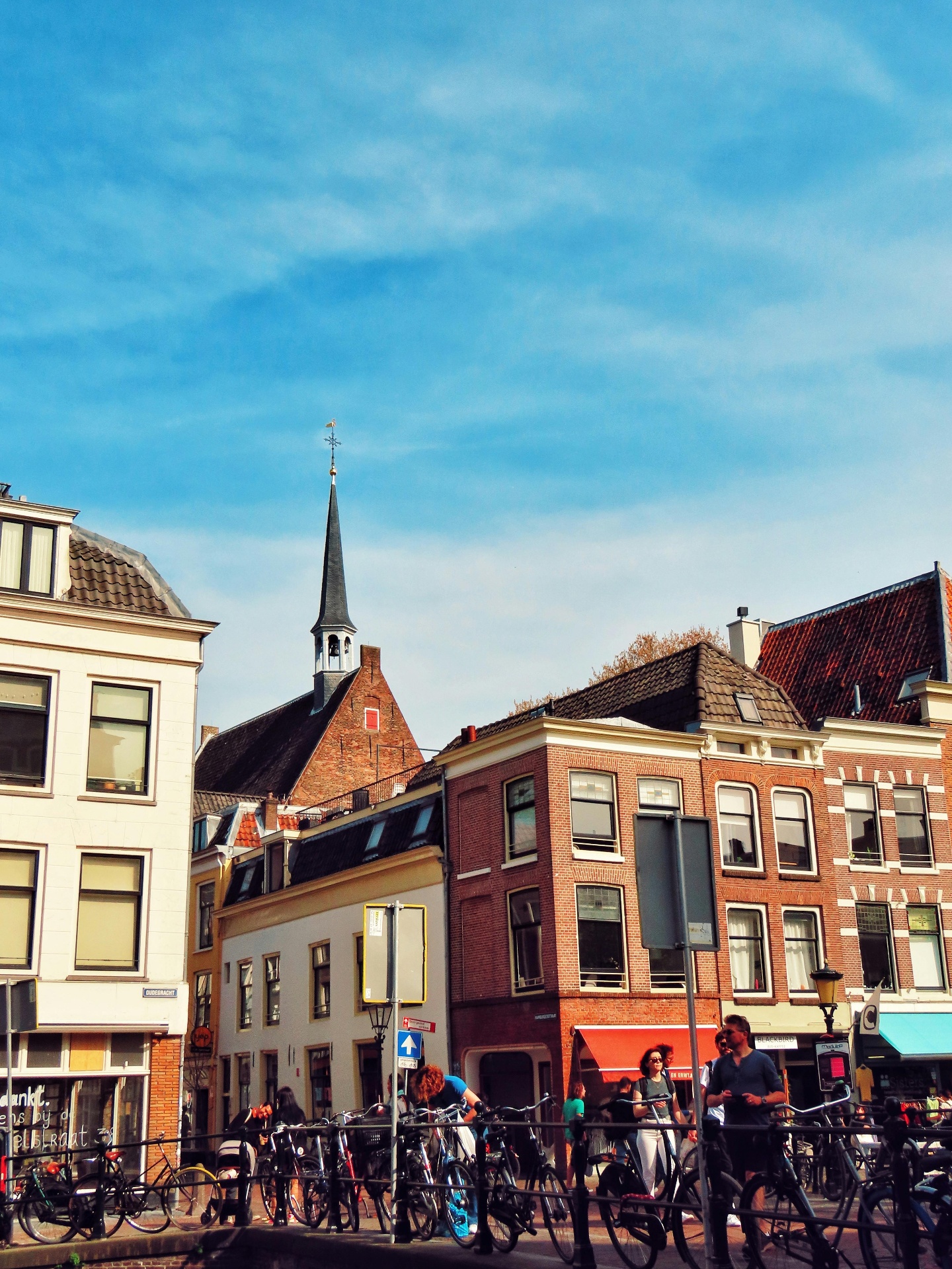Panoramic view of Domplein square, the starting point of our free walking tours in Utrecht